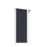 Abri à bois en métal porte-bûches jardin 182x89x190cm Vipiteno Réductions