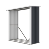 Abri à bois en métal porte-bûches jardin 182x89x190cm Vipiteno Vente