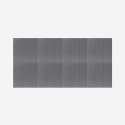 8 panneaux insonorisants décoratifs 60x60 en polyester gris Didi-GC Remises