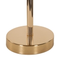 Lampe de table avec abat-jour en plumes et 2 sources lumineuses Palm S 