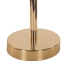 Lampe de table avec abat-jour en plumes et 2 sources lumineuses Palm S 