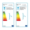 Lampadaire avec structure tissée et sphères en verre dépoli Glamy 4 Choix