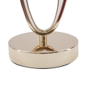 Lampe de table élégante avec base dorée et abat-jour beige Flush S Réductions