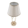 Lampe de table élégante avec base dorée et abat-jour beige Flush S Choix
