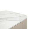 Console d'entrée 3 tiroirs avec pieds dorés 100x40cm Glamour Modèle