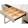 Coiffeuse avec 6 tiroirs Vanity Modèle