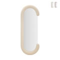 Miroir mural ou sur pied moderne en velours 60x160 cm Chantal Promotion