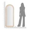 Miroir mural ou sur pied en velours à arc 60x160cm Cloe Catalogue