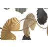 Décoration murale en métal 3D avec finitions dorées Web Remises