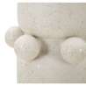 Vase moderne en céramique avec finition mate Bubbles Réductions