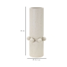 Vase moderne en céramique avec finition mate Bubbles Catalogue