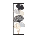 Décoration murale en métal 3D rectangulaire h90cm Ory Promotion