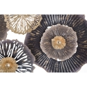 Décoration murale en métal 3D multicolore Browny Offre