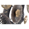 Décoration murale en métal 3D multicolore Browny Remises
