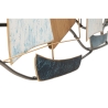Décoration murale 3D en métal et bois avec voiliers Regata Offre