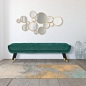 Décoration murale avec miroirs ronds dorés Mirrors Vente