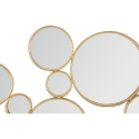 Décoration murale avec miroirs ronds dorés Mirrors Offre