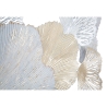 Décoration murale en métal 3D avec feuilles de Ginkgo Silvy Offre