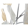 Décoration murale en métal 3D avec feuilles de Ginkgo Silvy Réductions
