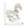 Décoration murale en métal 3D avec feuilles de Ginkgo Silvy Catalogue