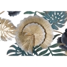 Décoration murale 3D en métal multicolore style tropical avec feuilles Amaz Catalogue