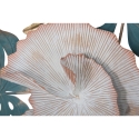 Décoration murale 3D en métal multicolore style tropical avec feuilles Amaz Choix