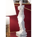 Statue décorative classique de table en polyrésine blanche H49cm Greek Vente