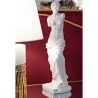 Statue décorative classique de table en polyrésine blanche H49cm Greek Vente