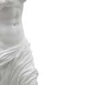 Statue décorative classique de table en polyrésine blanche H49cm Greek Réductions