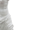 Statue décorative classique de table en polyrésine blanche H49cm Greek Réductions