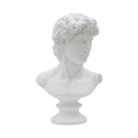 Sculpture classique décorative buste en polyrésine h34cm Man Promotion