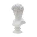 Sculpture classique décorative buste en polyrésine h34cm Man Remises