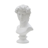 Sculpture classique décorative buste en polyrésine h34cm Man Remises