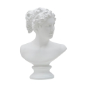 Sculpture classique décorative buste en polyrésine h34cm Woman Promotion