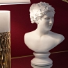 Sculpture classique décorative buste en polyrésine h34cm Woman Vente