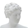 Sculpture classique décorative buste en polyrésine h34cm Woman Offre