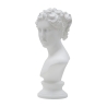 Sculpture classique décorative buste en polyrésine h34cm Woman Remises