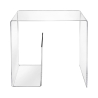Table basse en plexiglas transparent 33x50x50 cm G  Table Promotion