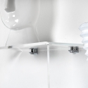 Étagère moderne en plexiglas transparent VA-ET-VIENT 3 Remises