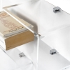Étagère moderne en plexiglas transparent VA-ET-VIENT 3 Choix
