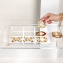Jeu Taquin en plexiglas transparent Fila 3 Or Argent Vente
