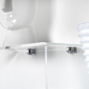 Étagère moderne en plexiglas transparent design VA-ET-VIENT 4 Remises