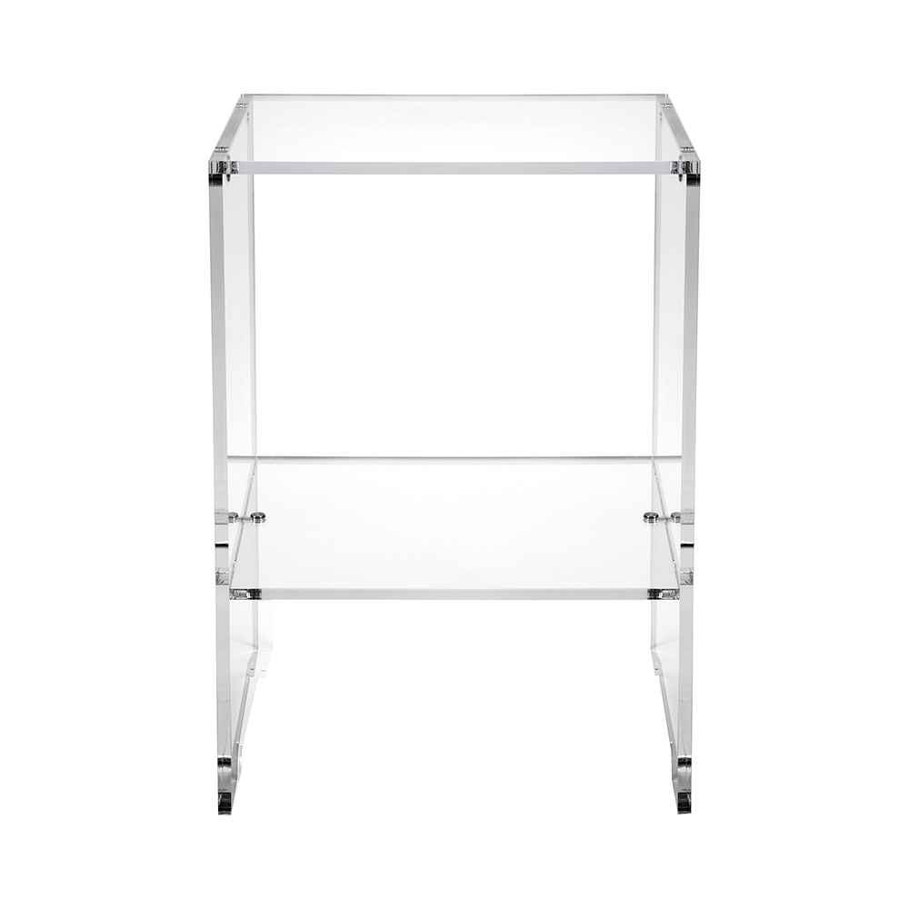 Table basse design en plexiglas transparent 29x32x45cm Contigo Promotion Table basse design en plexiglas transparent 29x32x45cm Contigo Promotion