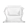 Table basse carrée de salon design en plexiglas Drappeggi Remises