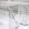 Table basse carrée de salon design en plexiglas Drappeggi Réductions