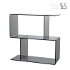 Table d'appoint mobile en plexiglas transparent pour salon Viceversa Promotion