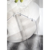 Table d'appoint haut en plexiglas transparent pour salon Atari Remises