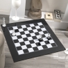Jeu de dames design en plexiglas transparent Kasparov Vente