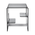 Table basse chevet pour chambre en plexiglas transparent Enan Offre
