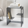 Table basse chevet pour chambre en plexiglas transparent Enan Vente
